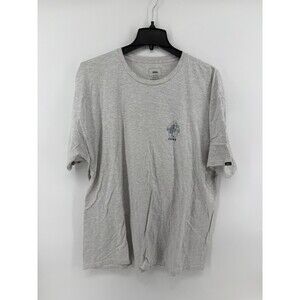 Vans Men’s Helican Graphic Bird/Skull T-Shirt Heathered Gray Short Sleeve XXL